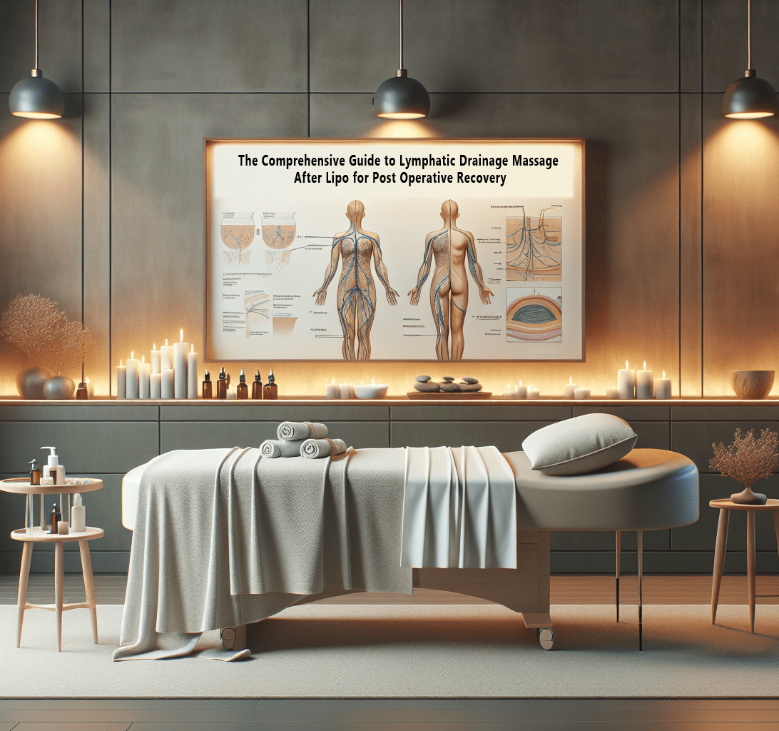 Cover graphic for the comprehensive guide to lymphatic drainage massage in Houston