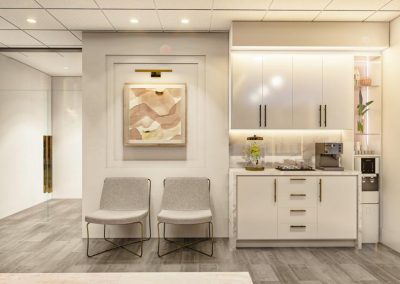 Treatment office at the Memorial location massage clinic in Houston